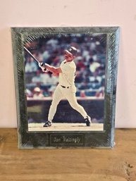 Framed Don Mattingly Framed Photo On Plaque