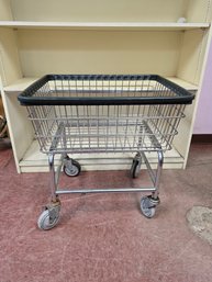 Wire Laundry Cart