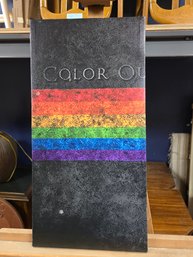 Rainbow Print On Canvas