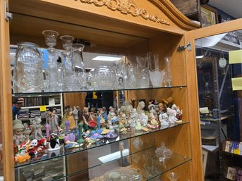 Mixed Glassware/figurine Lot