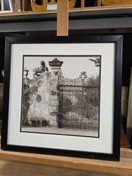 Framed Tuscan Gate Wall Art