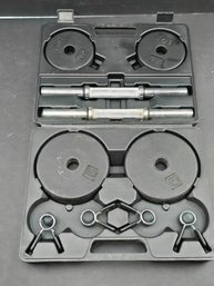 Cap Barbell 40lb Freeweight Set With Case