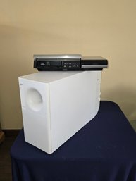 Bose Lifestyle 25 Powered Speaker System And Bose Lifestyle Model 20 Music Center Cd Changer