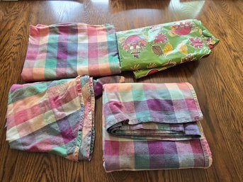 Lot Of Plaid Colorful Table Runners