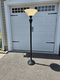 Black Metal Floor Lamp