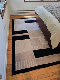 Colorful Area Rug With Geometric Design
