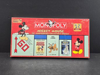 Monopoly Mickey Mouse 70th Anniversary Collector's Edition, Sealed In Box