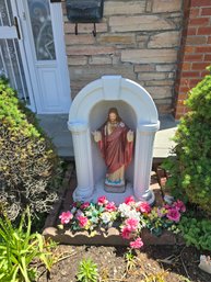 Jesus The Sacred Heart Grotto And Statue