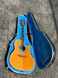 Ovation USA Legend Acoustic Guitar With Case
