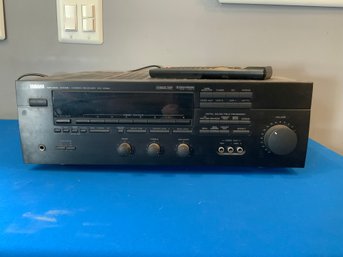 Yamaha Reveierver With Remote, Model: RX-V590