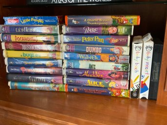 Lot Of Mixed VCR Movies Including Some Classics