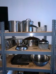 Assorted Kitchen Cookware Item Lot