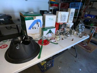 Assorted Christmas Decoration Lot Including DEPT 56