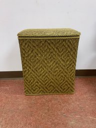 Vintage Woven Laundry Hamper