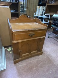 Vintage Wooden Dry Sink