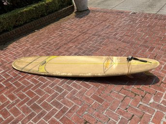 Vintage-style Logo For The Hobie 'Peter Pan Slug' Model Surfboard Signed By  Donald Takayama