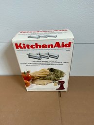 New In Box KitchenAid 3-piece Pasta Roller & Cutter Set (attachments)