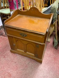 Vintage Wooded Dry Sink Buffet