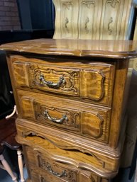 Set Of 2  Carlton House Nightstands With 2-drawers