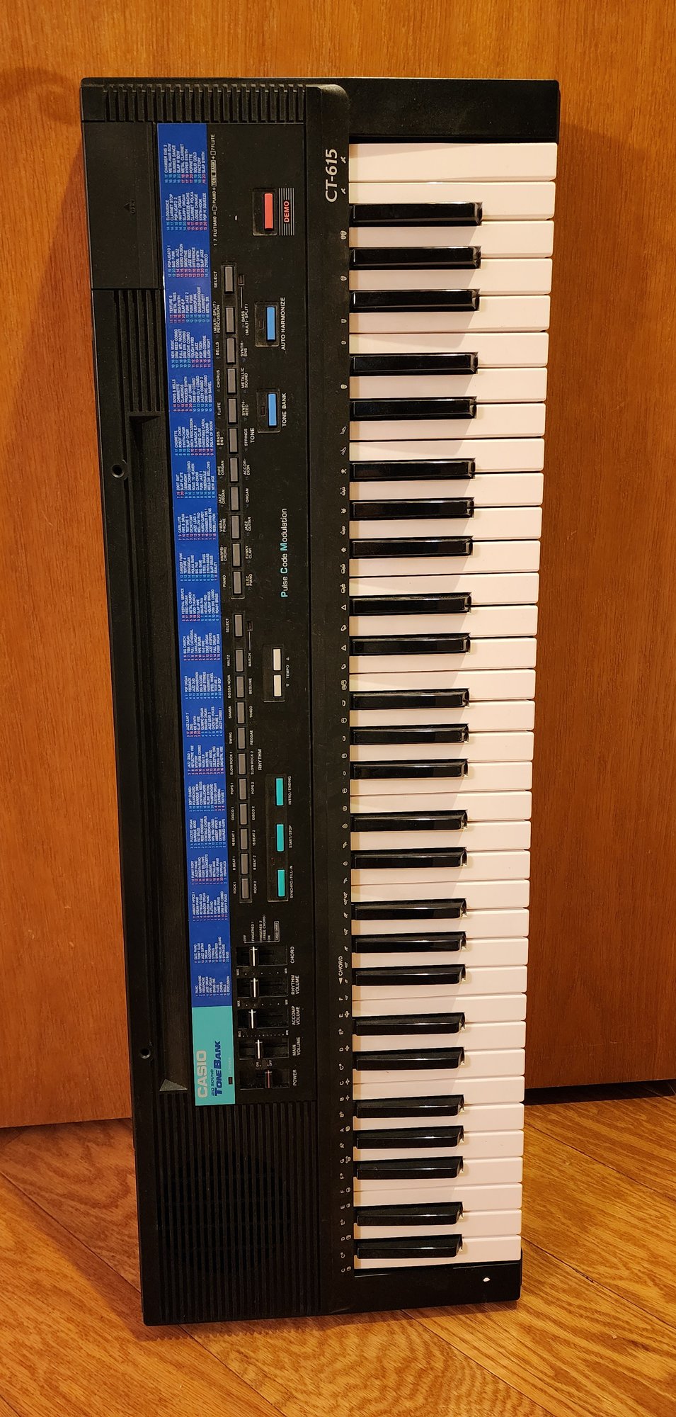 Tone Bank Casio Sound Music Casio CT-615 210 Sound Tone Bank