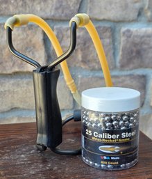 P31 Daisy Model P51 Slingshot Featuring A Molded Pistol-grip Handle And A Flexible Wrist Support