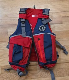 R310 Red And Navy Blue Mustang Survival Reflex Foam Vest