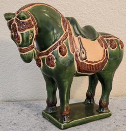 #2 Multicolor Ceramic Horse Sculpture Statue Home Decor