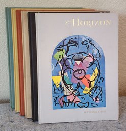 Assortment Of Vintage HORIZON Hardback Fine Art Reference Books