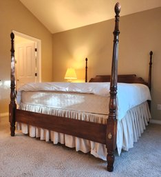 Vintage PENNSYLVANIA HOUSE Wooden 4-Post Bed