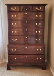 Vintage STATTON AMERICANA Solid Wood Chest Of Drawers Tallboy Dresser