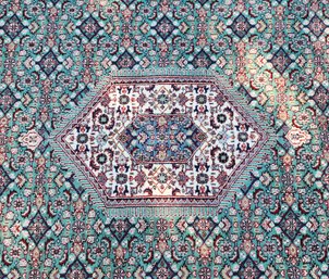 Large Vintage Woven Area Rug Home Decor Selection