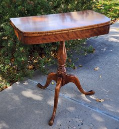 Sensational Antique CONANT BALL Solid Maple Parlor Table