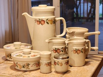 Large Vintage WEDGWOOD Quince Tableware Coffee And MORE Set