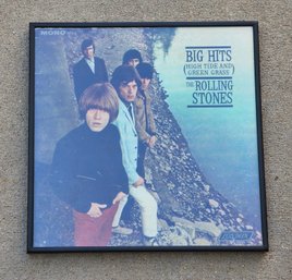Vintage Framed Vinyl Record Artwork Selection - ROLLING STONES