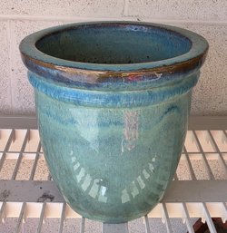 Blue/Green Hues Ceramic Glaze Flower Pot Planter