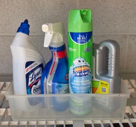 Assortment Of Pre Owned Cleaning Essentials