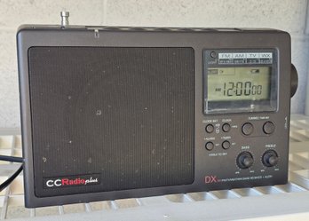 C. Crane CCRadio-2E Enhanced Portable AM/FM/NOAA Weather Band Radio In Black Mica