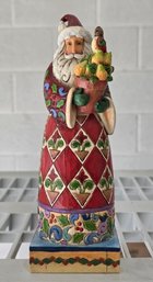 JIM SHORE Holiday Tradition Santa Claus Figure