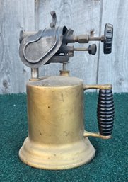 Antique Brass Blowtorch Home Decor Selection