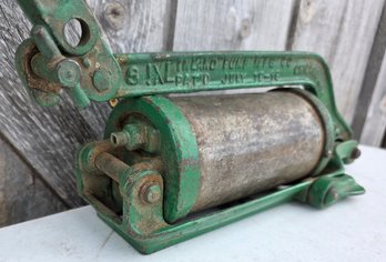 Vintage Greenlee 1725 Hydraulic Foot Pump Farmhouse Decor