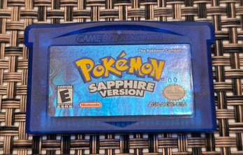 Pokmon Sapphire Version Game Cartridge For The Nintendo Game Boy Advance