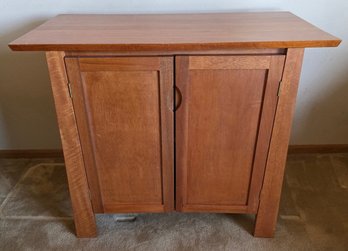 Leick Home Mission Foyer Cabinet Hall Stand In A Russet Finish