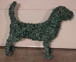 Artificial Dog Topiary Statue
