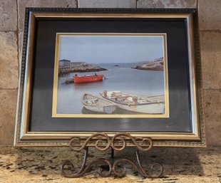 Framed Photographic Print Titled 'Safe Harbor' By Artist Kevin Calkins
