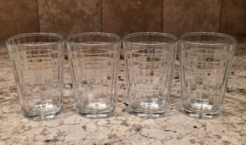 Vintage Pasabahce Turkish Juice Glasses