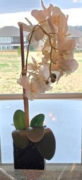 Decorative White Phalaenopsis Orchid Artificial Plant