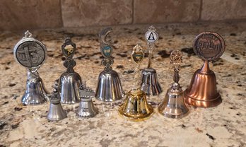 Collection Of Vintage Souvenir Bells