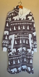 Wearable Blanket Hoodie Is The Lazy One Nordic Bear Model