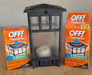 OFF! PowerPad Mosquito Repellent Lamp With Refill Packs