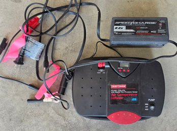 Schumacher SEM-1562A Automatic Speed Charger And Maintainer And Tire Inflator
